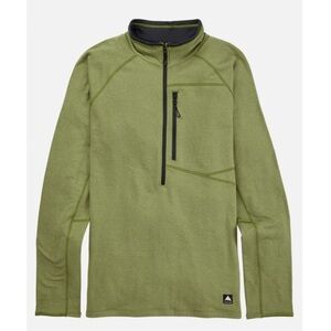 Burton Stockrun Grid 1/2 Zip Fleece Pullover